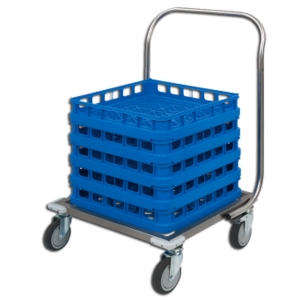 DISHWASHING RACK TROLLEY
