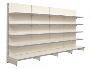 WALL TYPE DISPLAY SHELVING UNITS